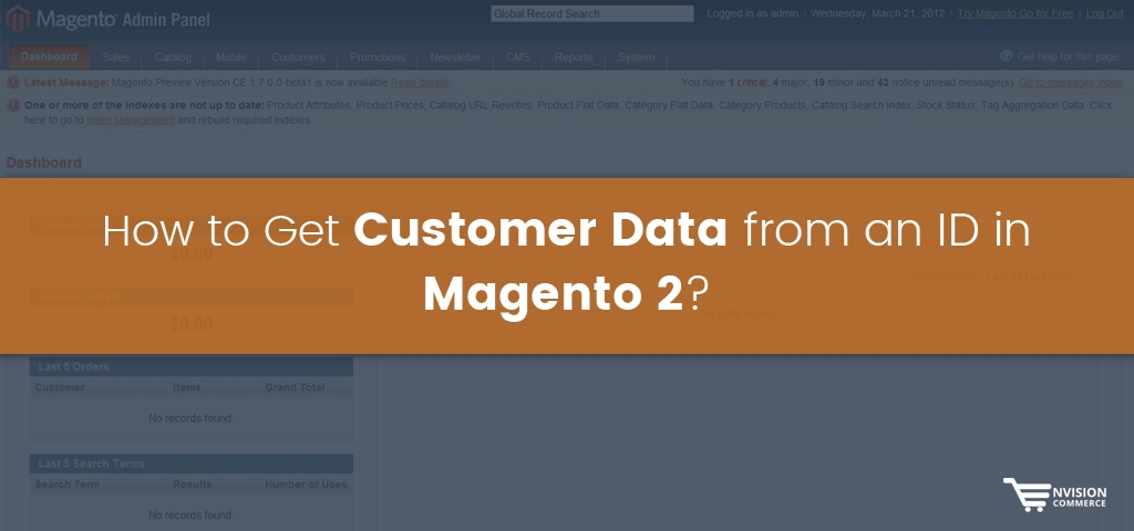 HOW TO GET CUSTOMER DATA FROM AN ID IN MAGENTO 2?