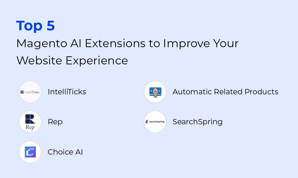 Top 5 Magento AI Extensions to Improve Your Website Experience
