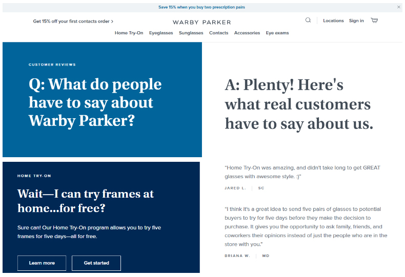 Testimonials and Reviews