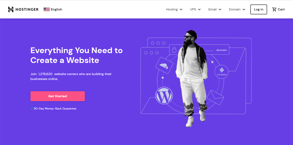 Hostinger hosting for Adobe Commerce